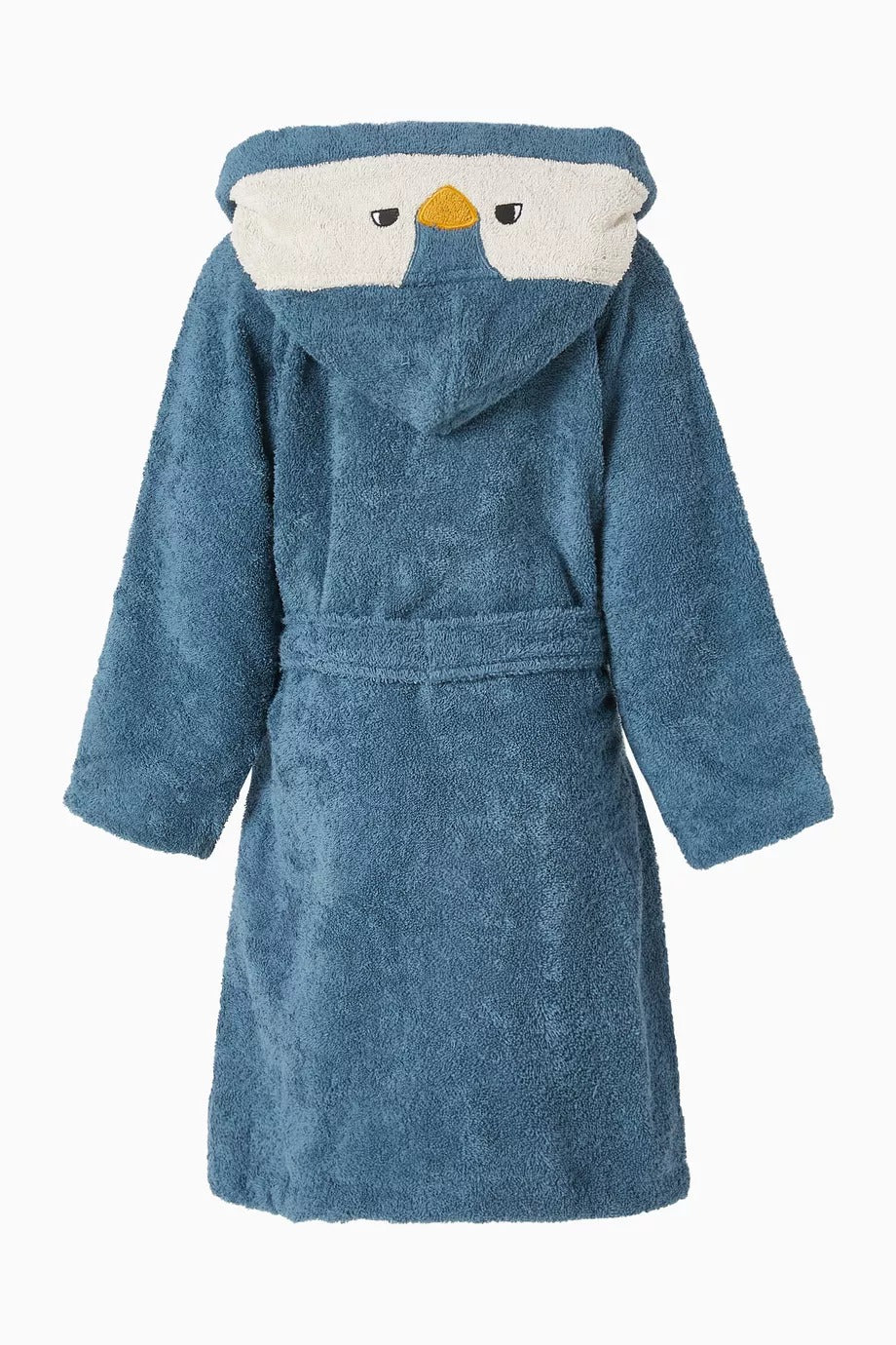 Lily Çocuk Bornoz Yumuşak Polar, Penguen Kapüşonlu Tasarım