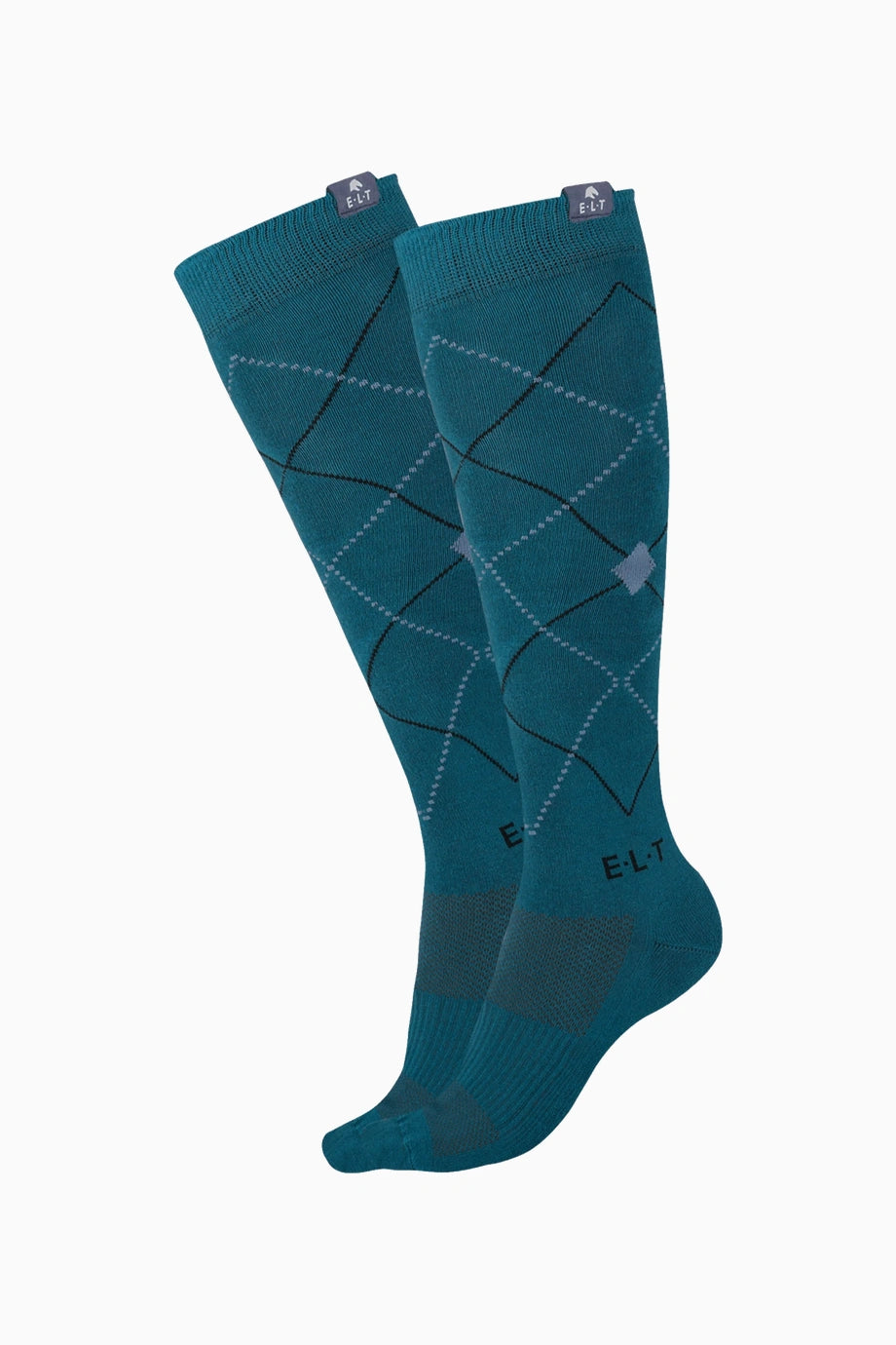Argyle Nefes Alabilir Unisex Binicilik Çorabı