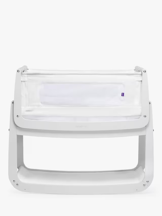 4 Haze Grey Yan Beşik Nefes Alabilir KonforAir Sistemli, 0+ Ay Bebekler İçin