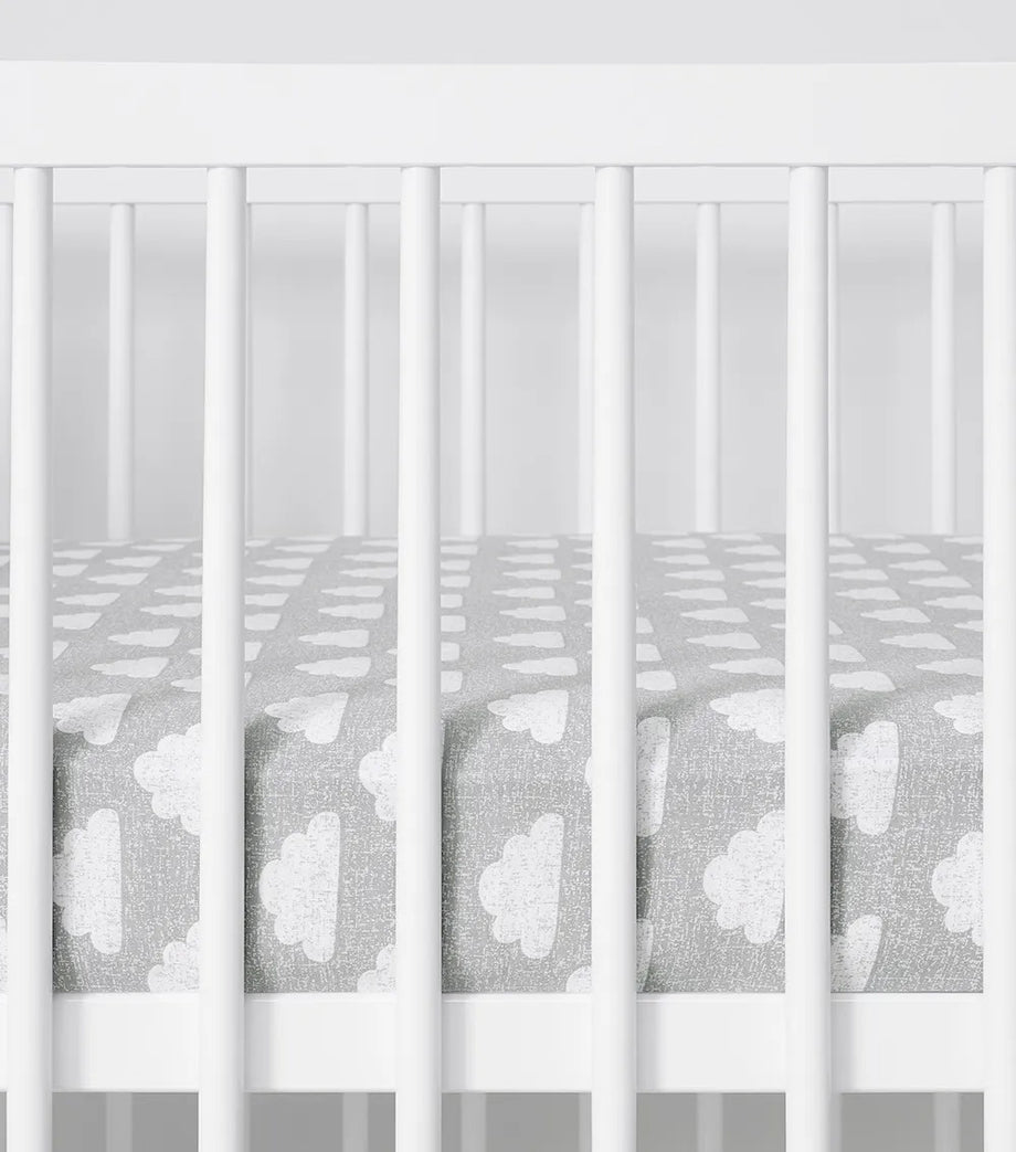 Cloud Nine 2'li Lastikli Çarşaf Seti, 100% Pamuk