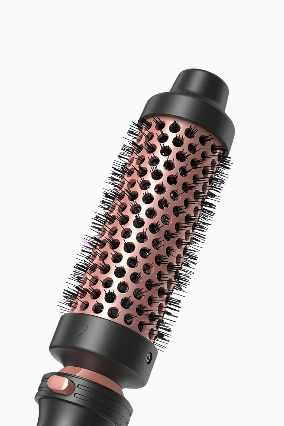 5’i 1 Saç Maşası Seti, Termal Fırça & Seramik, Gül Altını