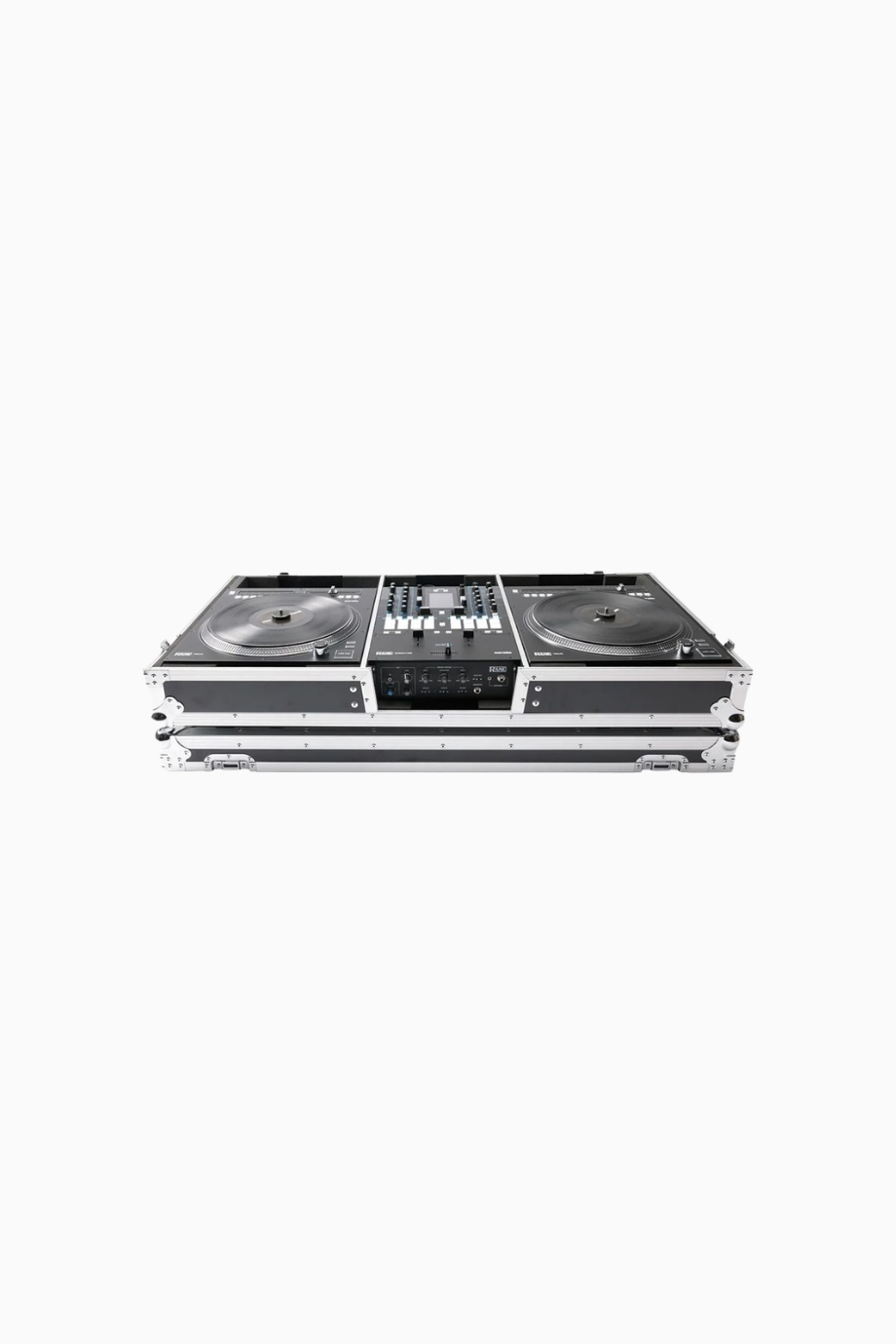 Çok Formatlı Savaş Kılıfı, Siyah/Gümüş, Turne DJ’leri İçin Koruyucu