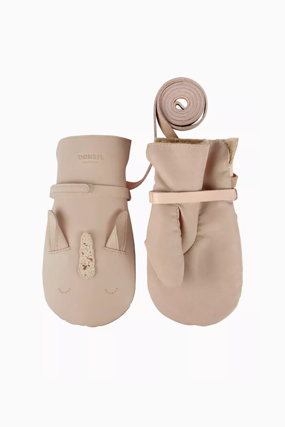 Kapi Unicorn Deri Çocuk Eldiveni, Suni Kürk Astarlı