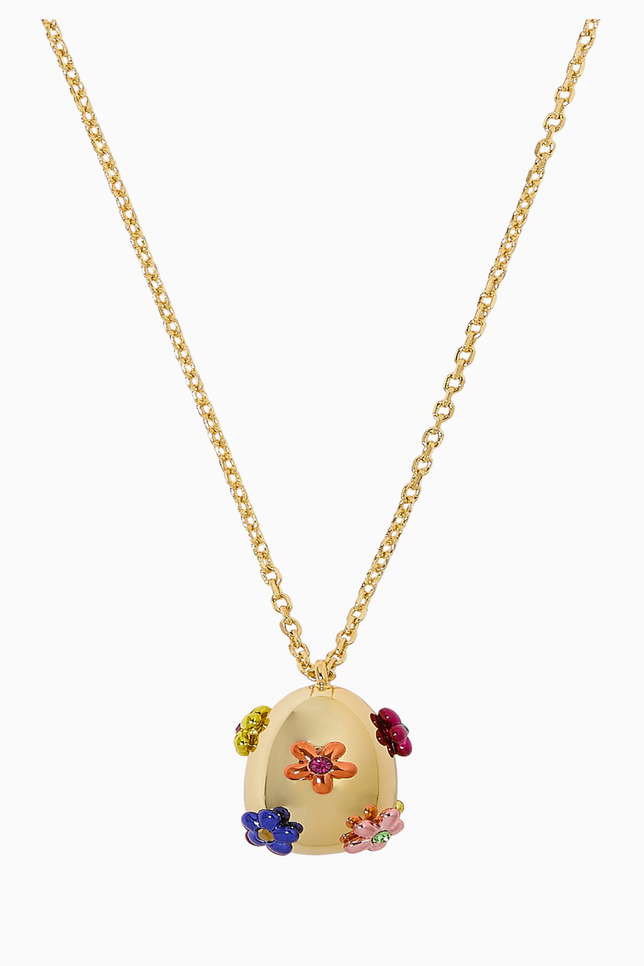 Rainbow Floral Necklace, Lüks ve Canlı Tasarımlı Aksesuar