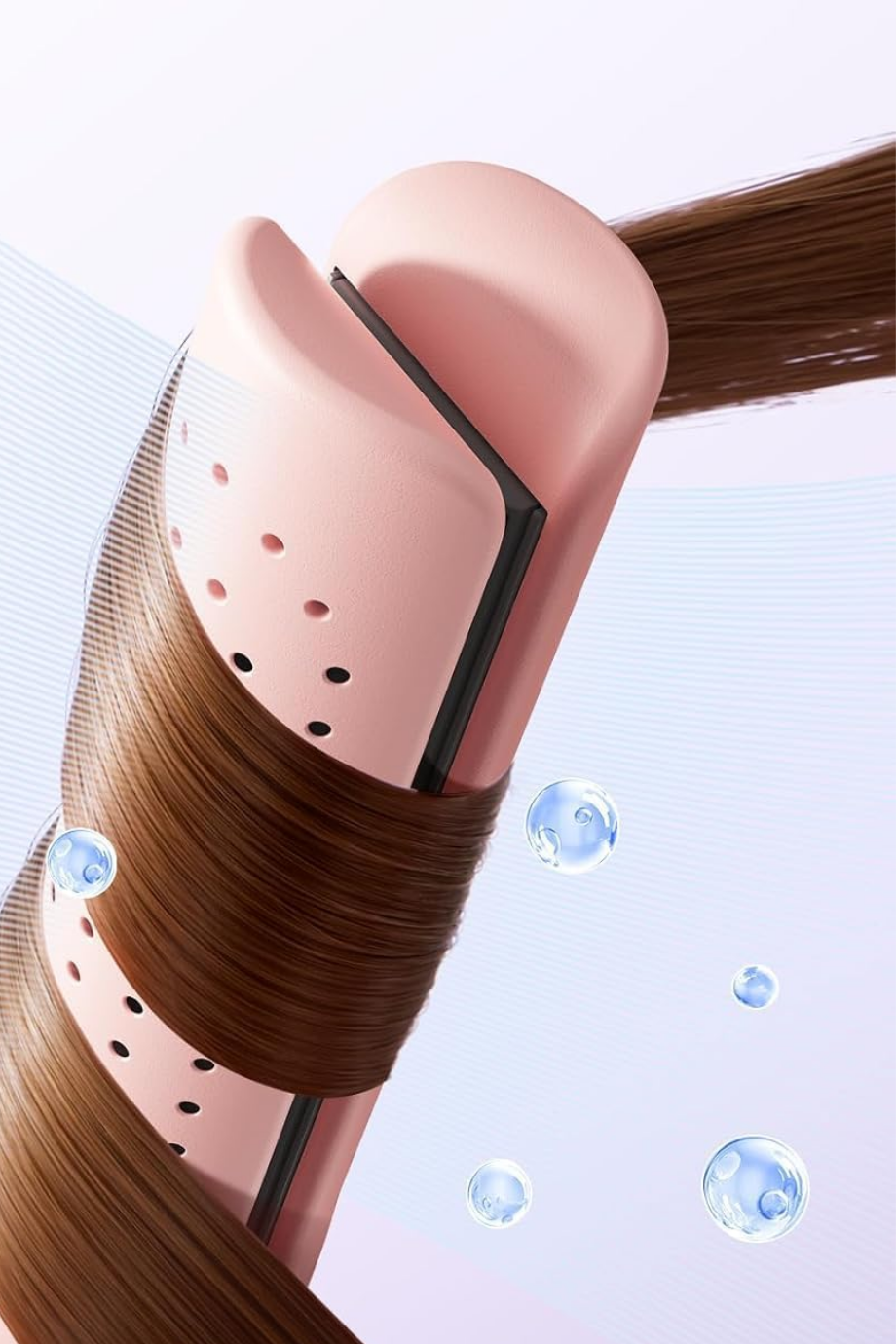 Saç Airstyler Bukle Makinesi, 360° Soğutma & 5 Isı Ayarı, Pembe