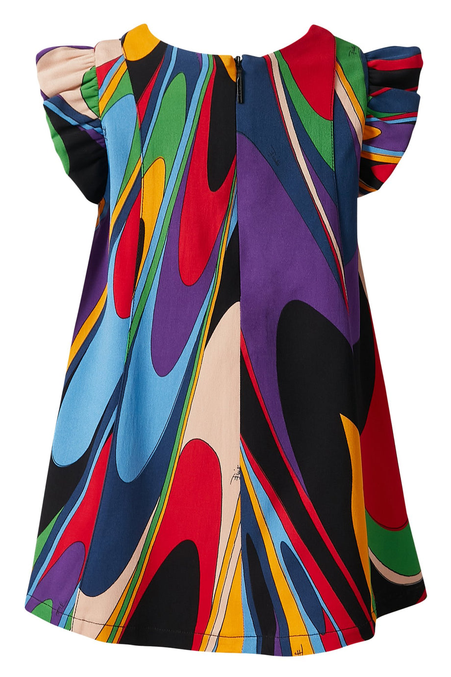 Emilio Pucci Kız Çocuk Onde Elbise