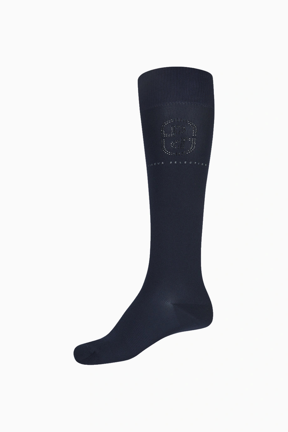 Selection 1714 Taş Logolu Lüks Diz Altı Unisex Binicilik Çorabı