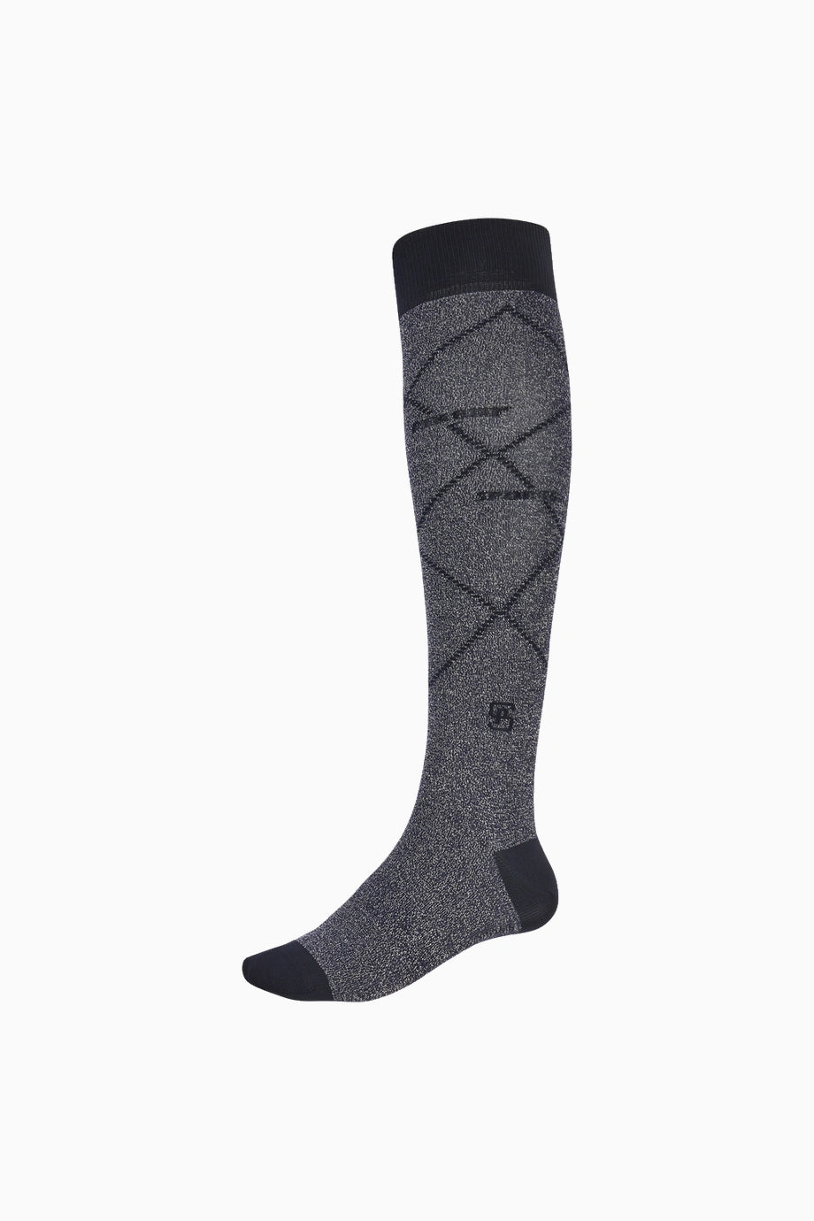 Socks Lurex 7712 Simli Diz Altı Unisex Spor Çorap