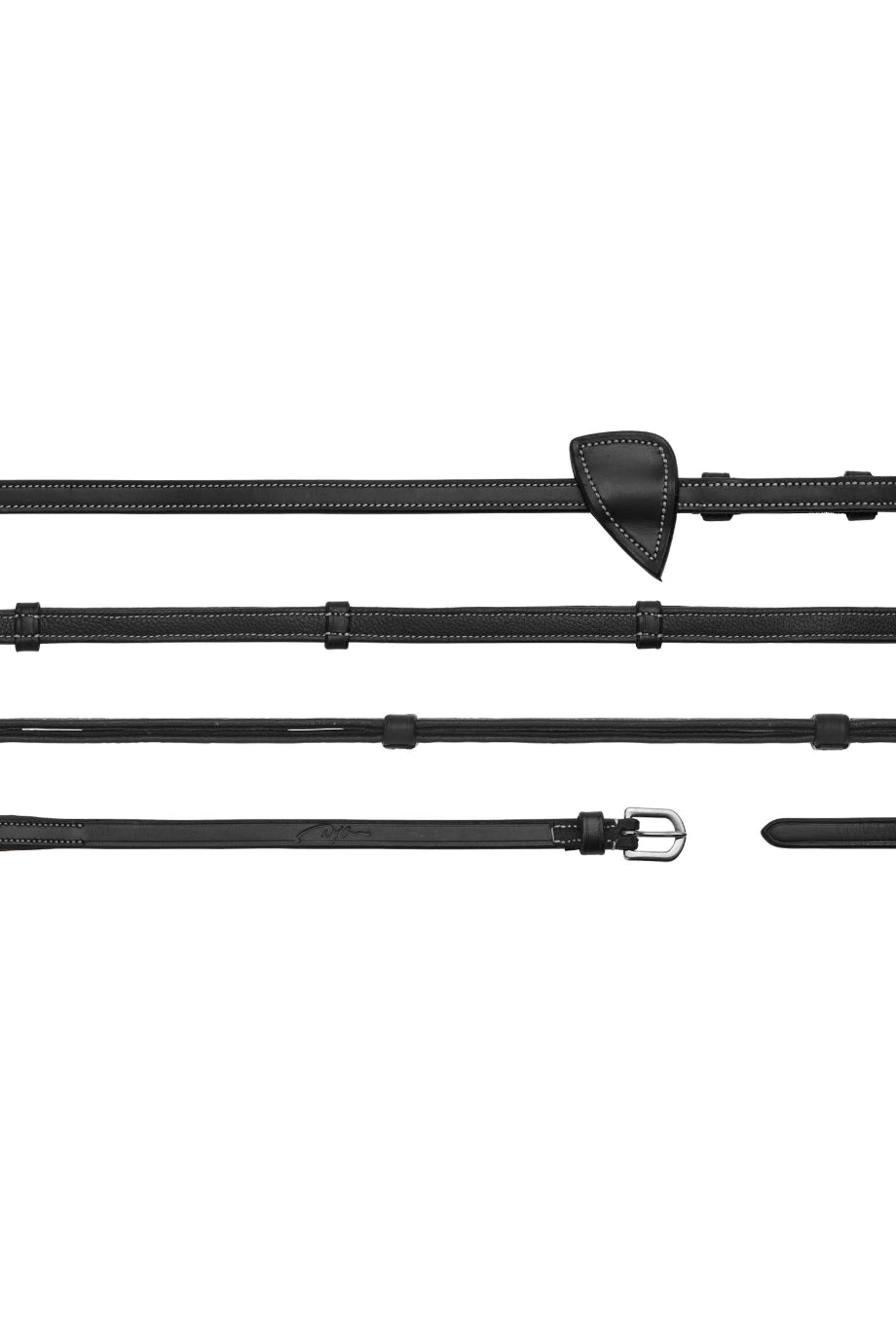 Working 13 mm Deri Tutma Stoplu Premium Dizgin