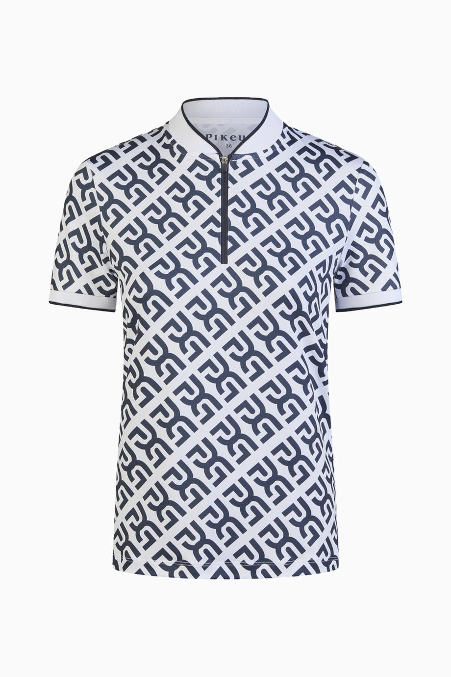 Zip Polo Shirt 1204 Fonksiyonel Kadın Polo Yaka Spor Üst