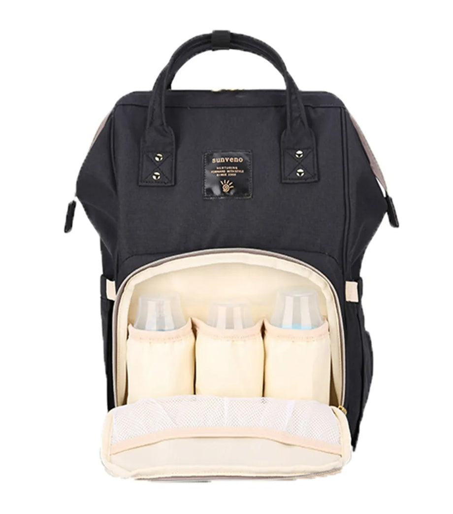 Mamma Bebek Bezi ve Göğüs Pompası Çantası Seti, Dökülmeye Dayanıklı, Dolgulu Omuz Askılarıyla