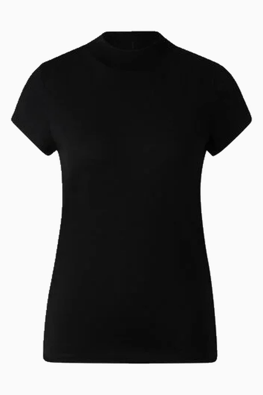 Winja Stand-Up Yaka ve B-Signé Detaylı Yün Kadın Tişört