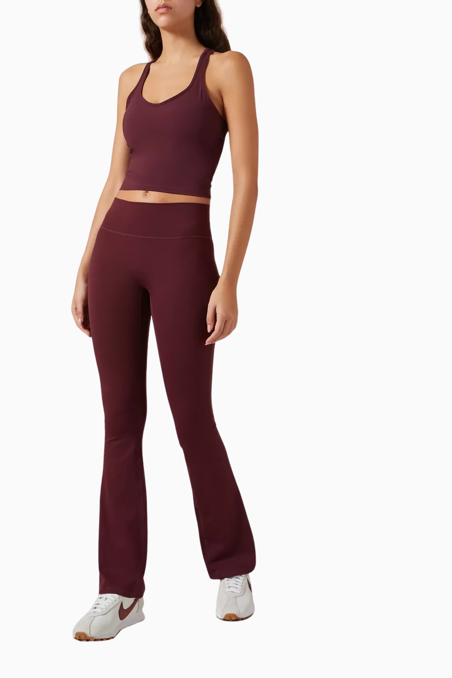 Geniş Paçalı Yoga Pantolonu, 4 Yönlü Esnek ve Konforlu