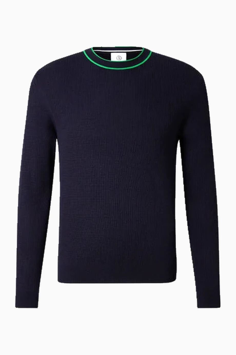 Levin Lüks Sportif Stil, Lacivert Yün Triko Erkek Kazak