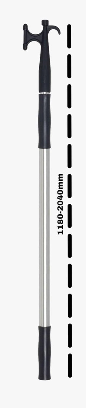 Teleskop Enterhaken, Ayarlanabilir Tekne Kancası (118-204cm)
