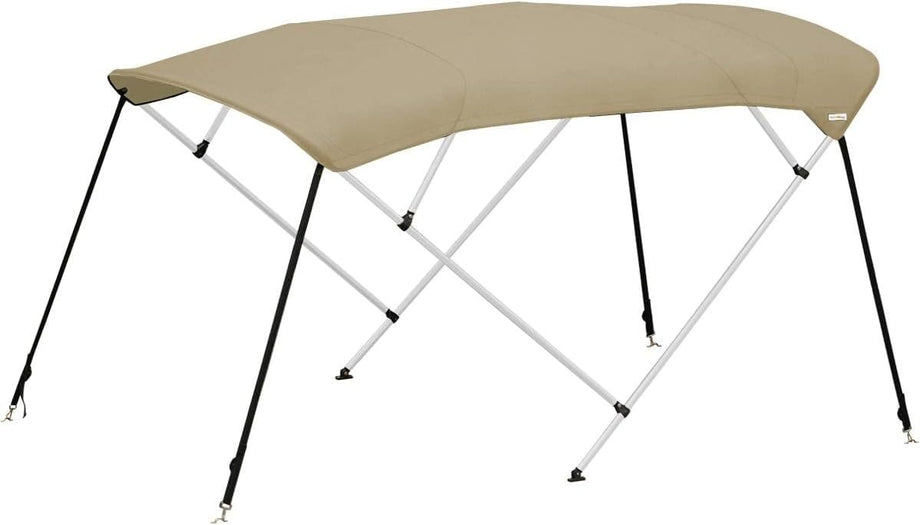 4 Bow Bimini 220 cm Tekne Üst Örtüsü (Alüminyum, Polyester)