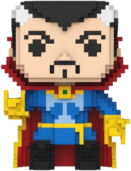 Pop! Marvel: 8-Bit, Dr. Doctor Strange Vinil Koleksiyon Figürü, Marvel Comics