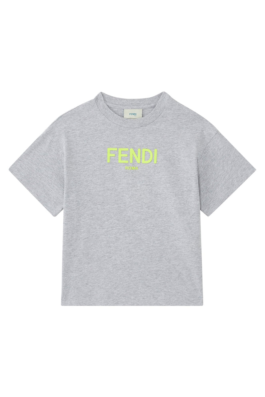 Günlük Şıklık Fendi Çocuk Gri Tişört - Gri