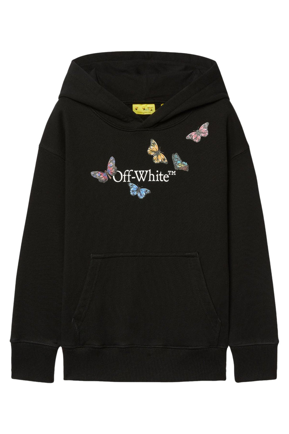 Çocuklar için Kelebek Kitap Temalı Kapşonlu Sweatshirt