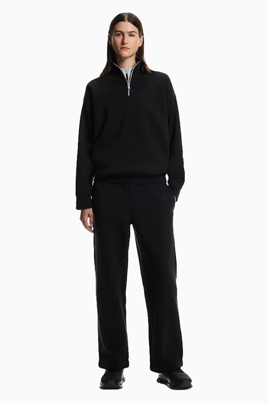 Club Collective 1/4 Zip Kadın Sweatshirt