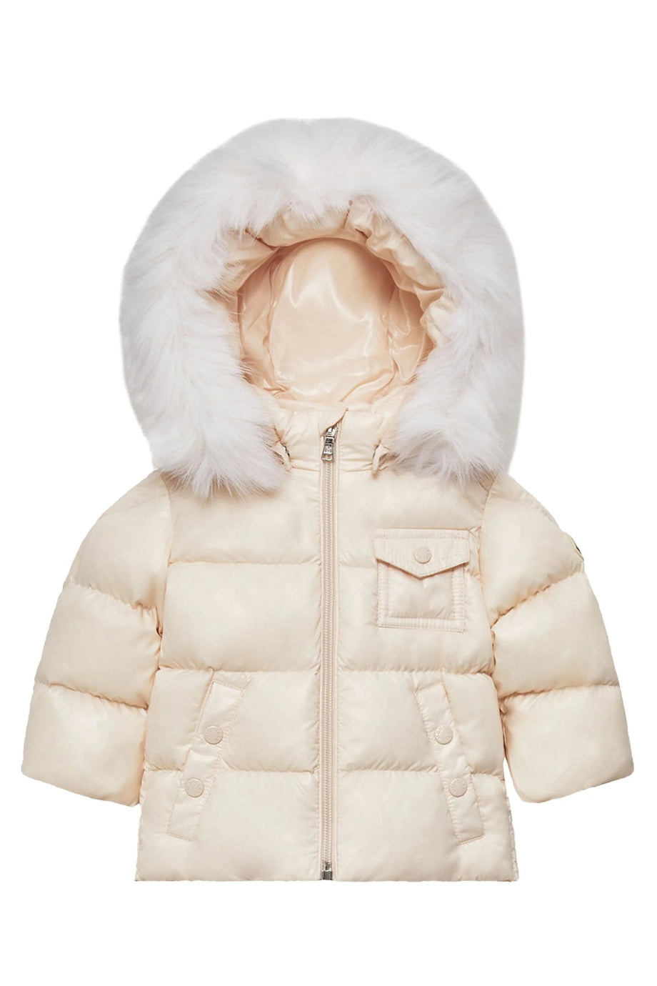 Çocuk K2 Dolgu Mont - Soluk Şeftali Pembe