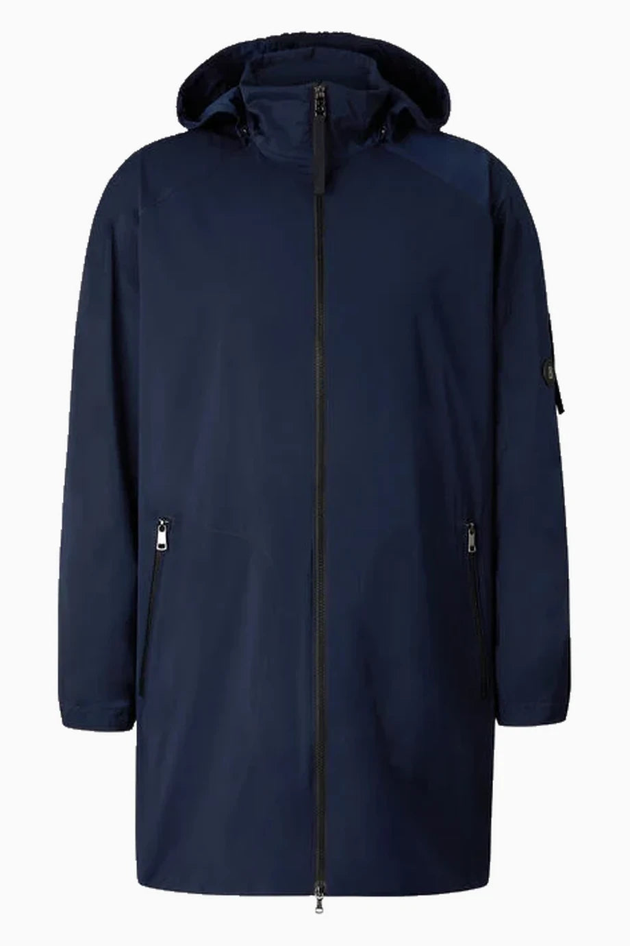 Jalen Su İtici Lüks Tasarım Erkek Parka, Lacivert