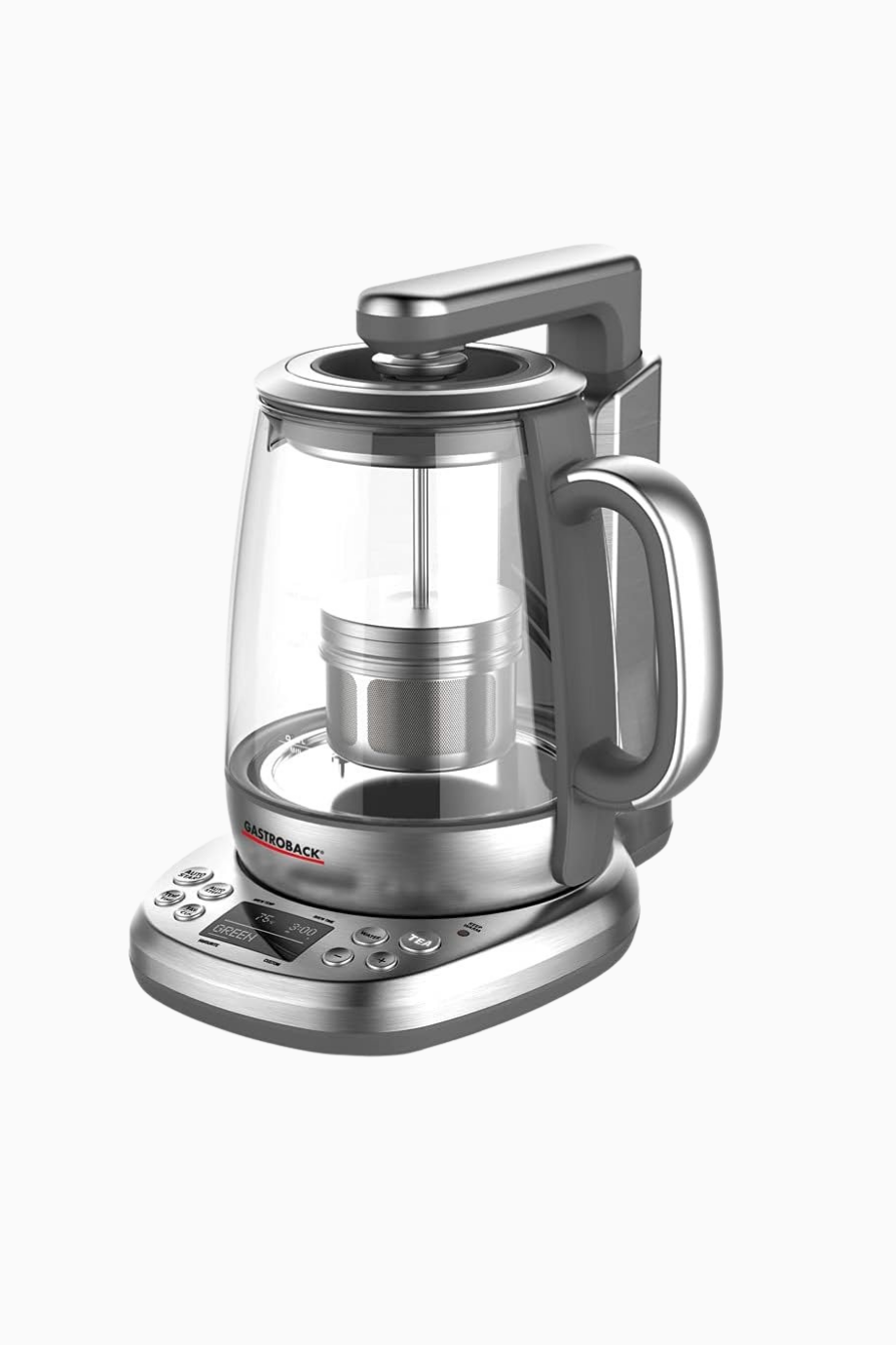 Premium Otomatik Çay Makinesi 1.5L Cam Demlik, 5 Program & Paslanmaz Çelik