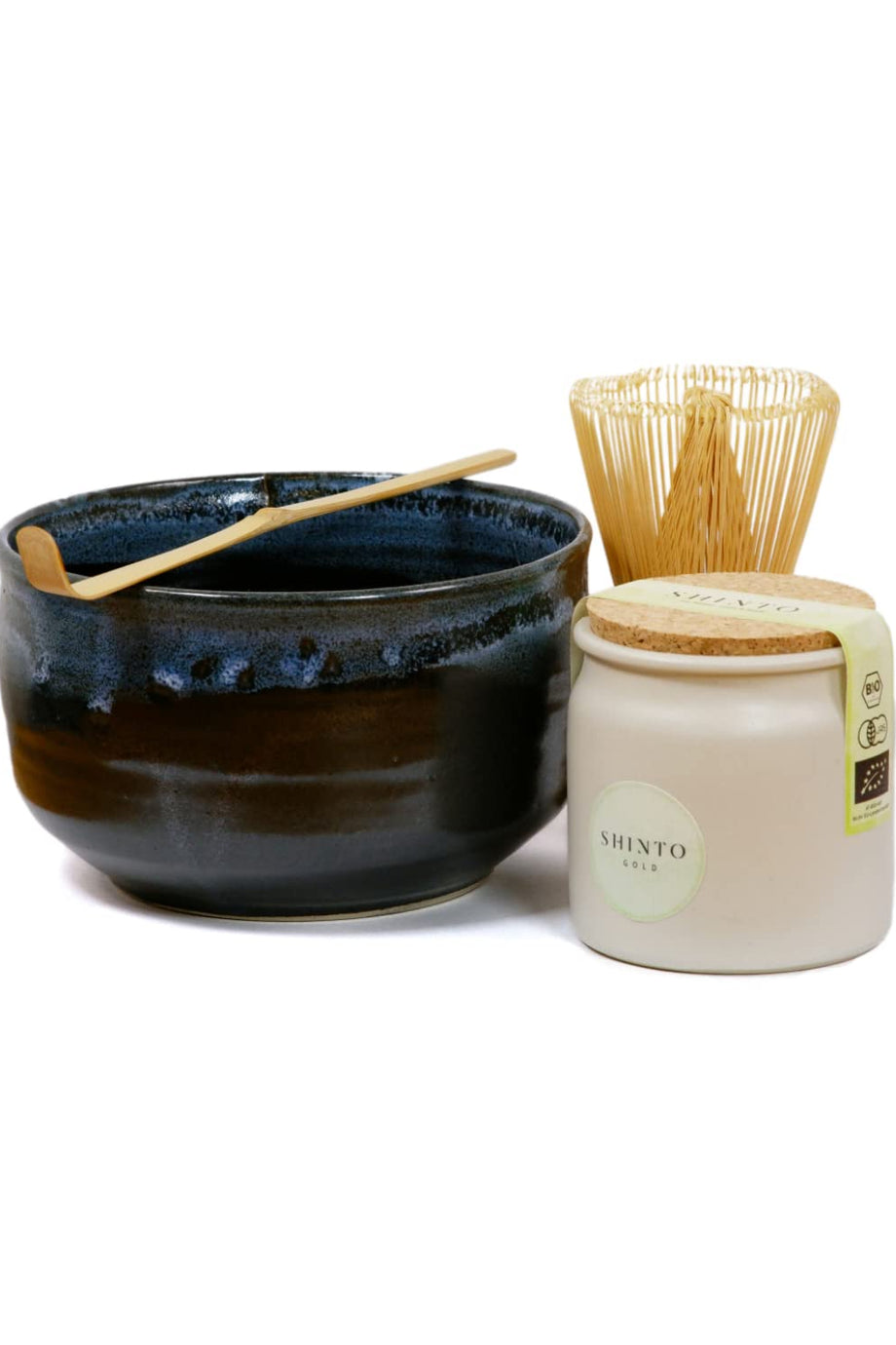 Platin Matcha Çay Seti, Organik Japon Seremonisi Tozu, Uji’den Elle Toplanmış Matcha, El Yapımı Kase, Bambu Süpürge ve Kaşık