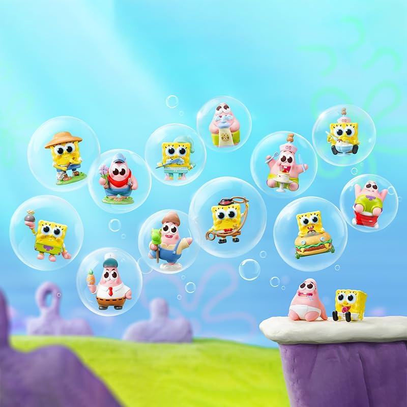 Spongebob Best Friends Serisi Figürler, Koleksiyonluk Rastgele Aksiyon Figürleri