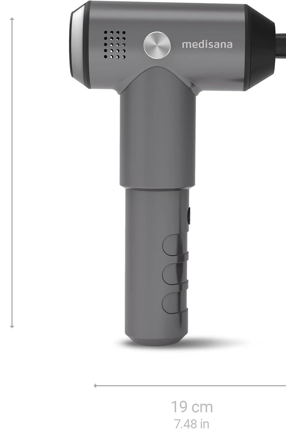 MG 500 Pro Masaj Tabancası,Derin Doku Masajı, 4 Başlık, 3 Güçlü Titreşim Seviyes