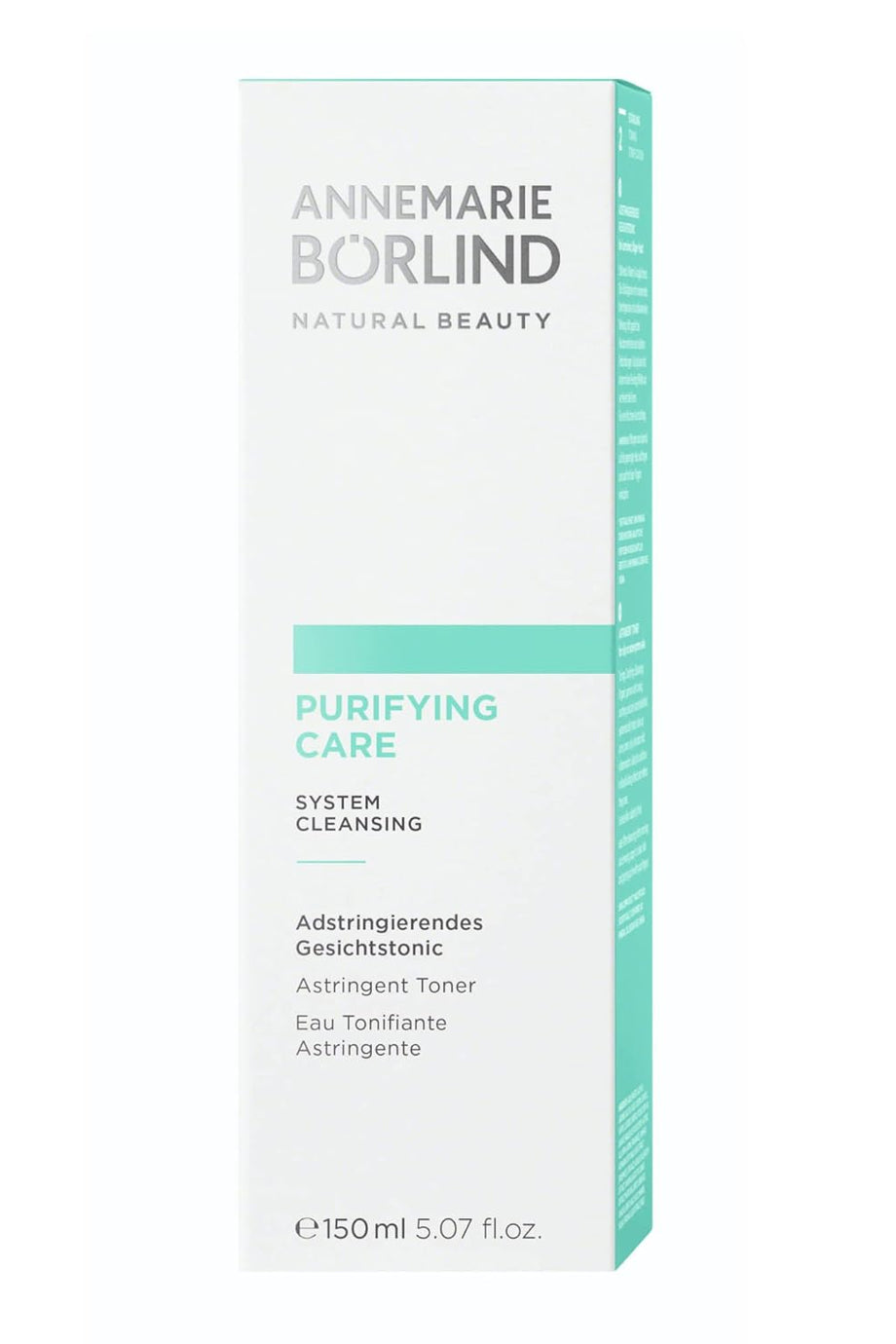 Purifying Care Yüz Toniği (150 ml) Gözenekleri Sıkılaştırır, Siyah Noktaları Önler, Vegan