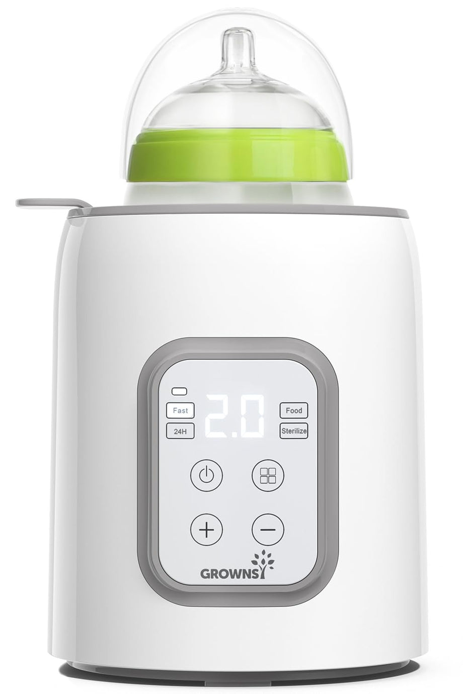 8’i 1 Arada Biberon Isıtıcı ve Sterilizatör, Hızlı Isıtma, Besin Koruma, LCD Ekran