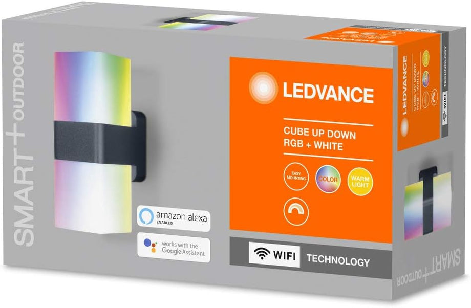 Akıllı LED Dış Mekan Lambası, WiFi Kontrollü, RGB Renk Değiştirme, Uzun Ömürlü