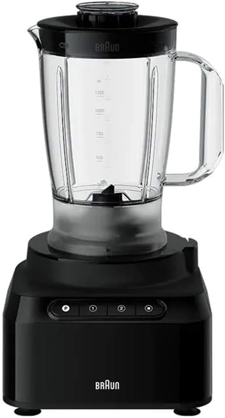 FP 3132 BK Püre Gıda İşlemcisi, 800W Güçlü Motor, 2 Hız + Darbe