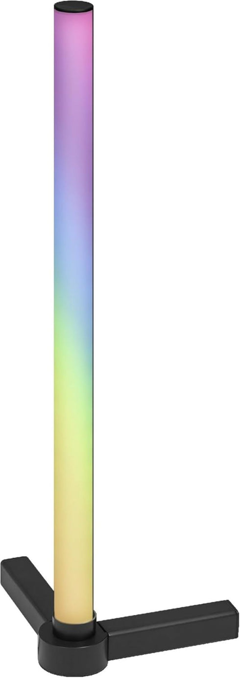 Smart RGB WiFi Masa Lambası Dimmable, Akıllı Kontrol, Modern Siyah Tasarım