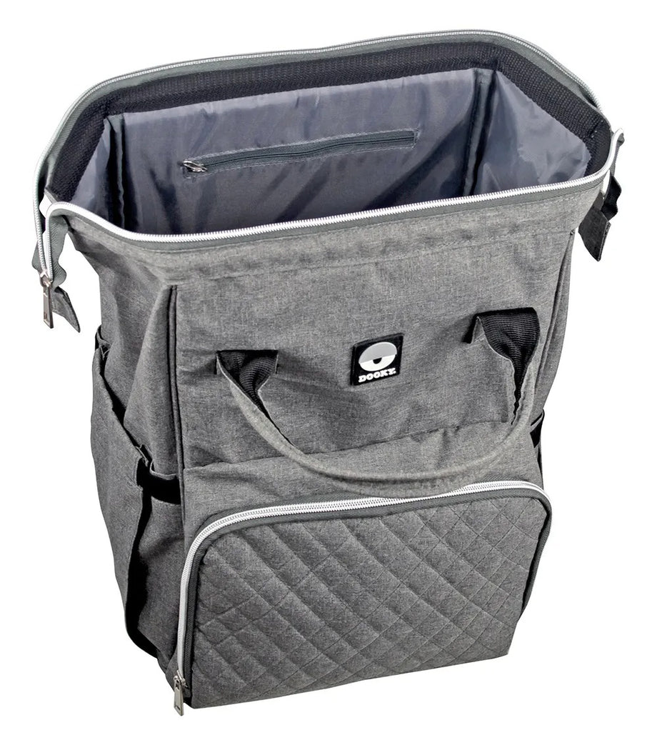 Gri Melanj Büyük Bebek Bakım Sırt Çantası 44x32x16 cm