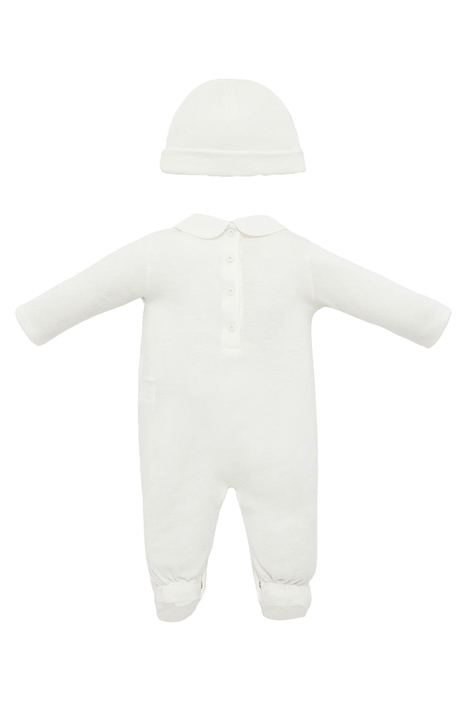 Çocuk Pamuklu Tulum ve Şapka Seti