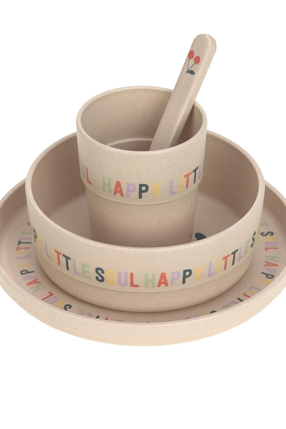 Çocuk Yemek Takımı 4 Parça BPA İçermez Mikrodalga Uyumlu