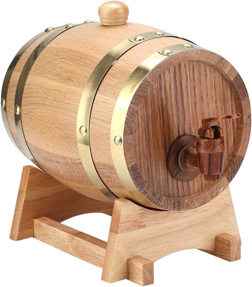 Meşe Fıçı, Şarap Fıçı, Şarap, Brendi, Viski İçin Meşe Fıçısı 1.5L Kapasiteli