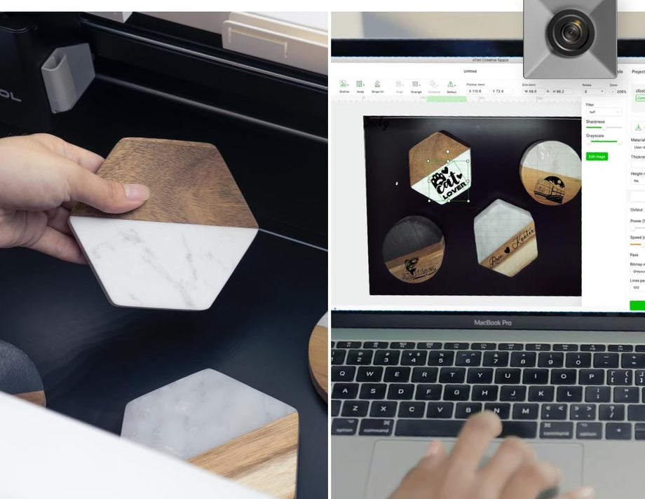 M1 Lazer Gravür Makinesi: Yüksek Hassasiyetli, Hava Destekli Lazer Kesici ve Gravür Cihazı