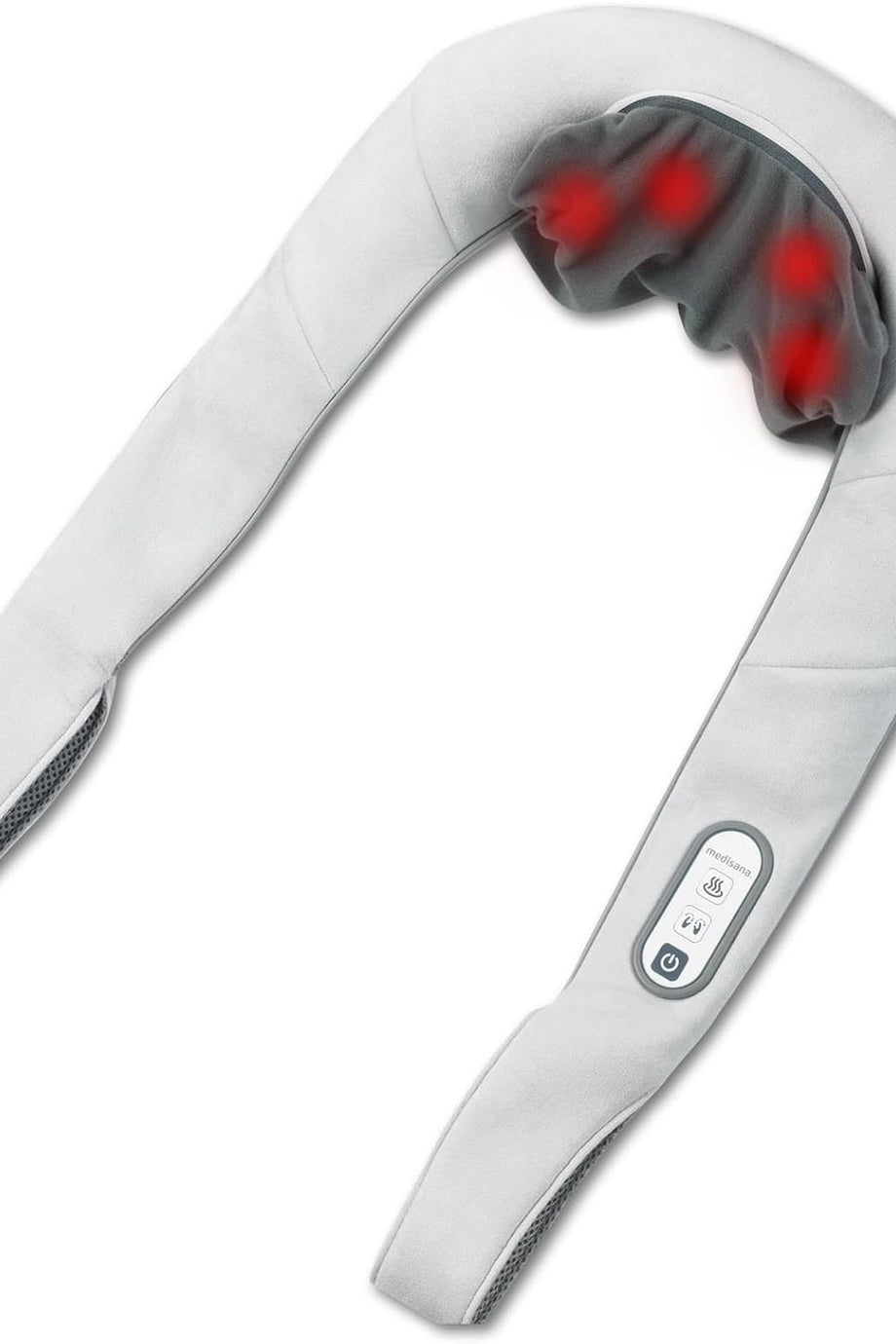 860 Shiatsu Boyun Masaj Aleti,Isıtma Fonksiyonlu, 2 Dönüş ve 2 Hız Seviyesi, Yıkanabilir ve Kolay Temizlenebilir