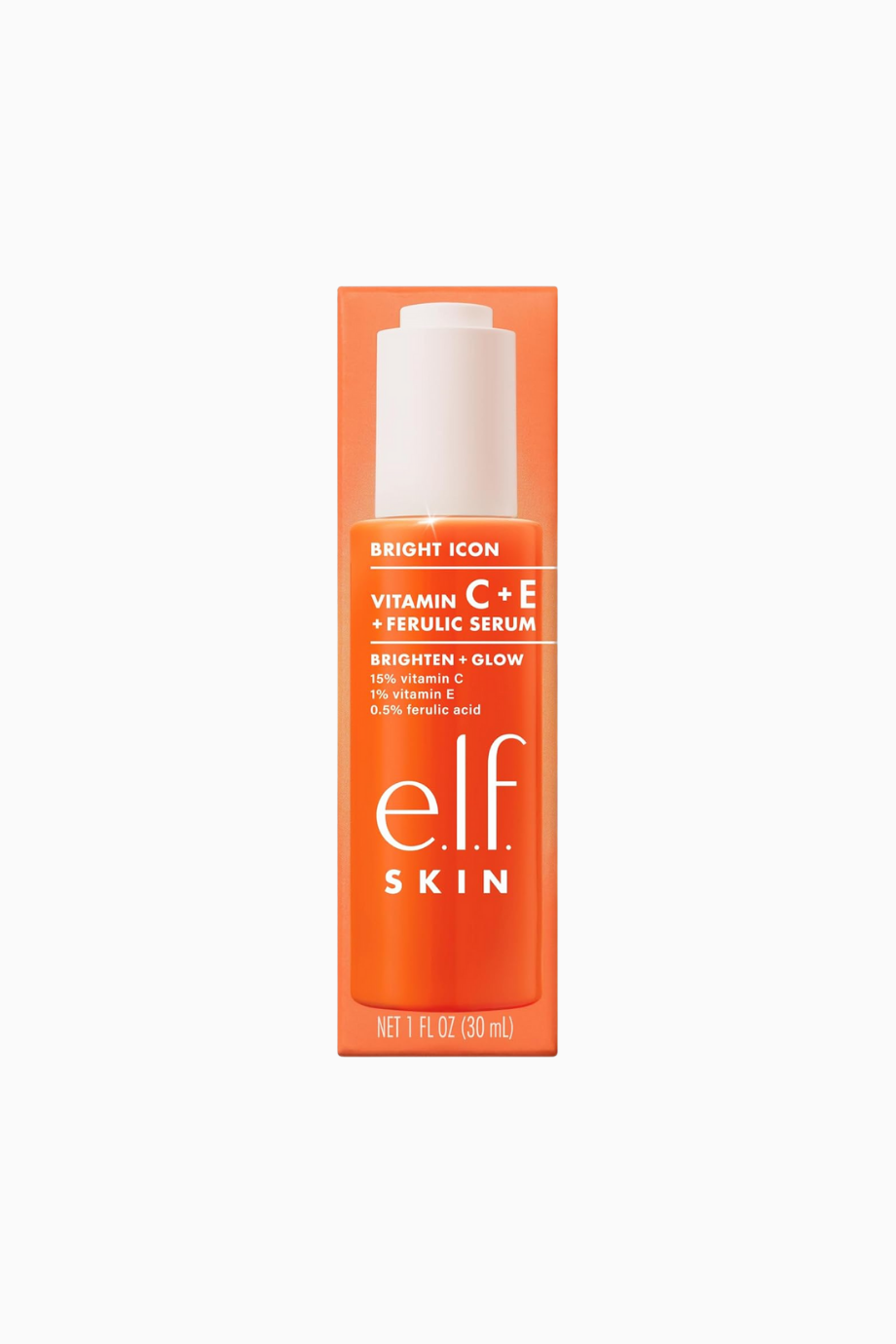 Bright Icon Vitamin C + E + Ferulik Asit Serum 30ml, Parlaklık Veren Yüz Serumu