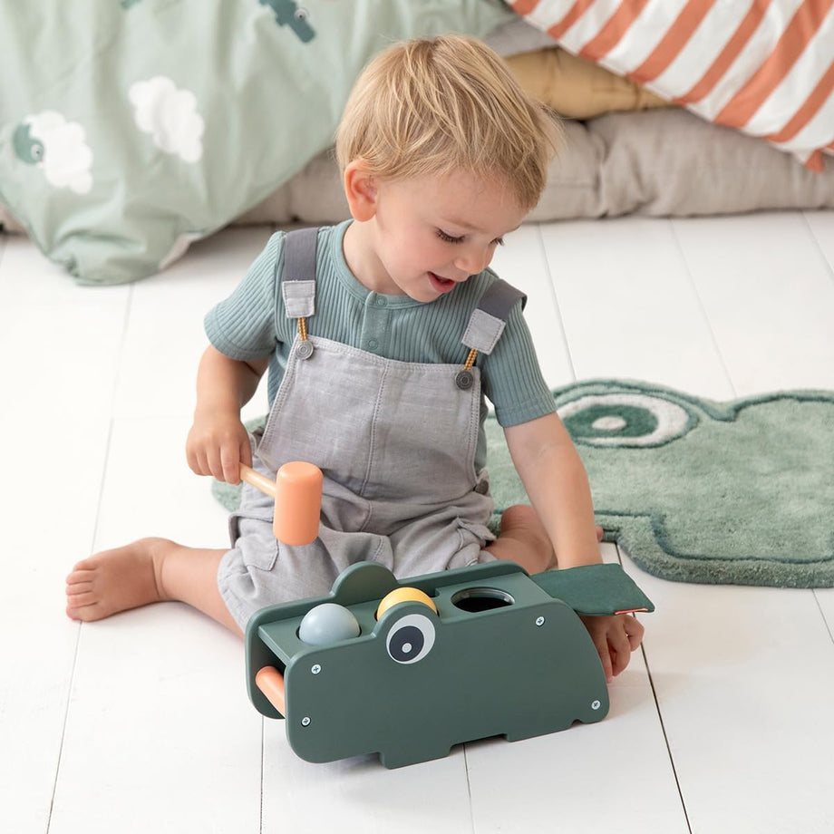 Croco Vurma Bankı, Ahşap Montessori Oyuncak