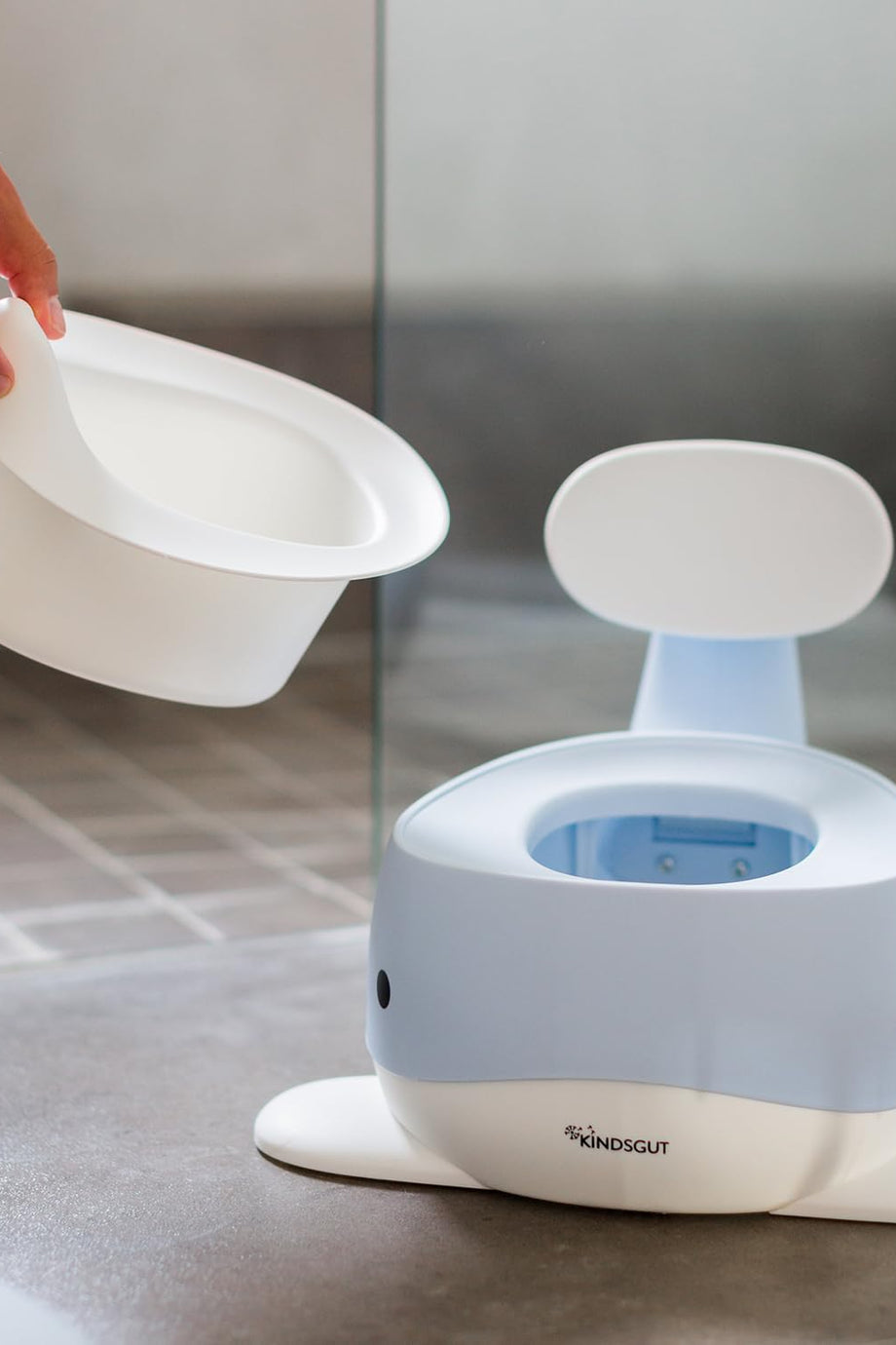 Balina Tasarımlı Çocuk Lazımlığı, Kaymaz, Çevre Dostu & Kolay Temizlenir