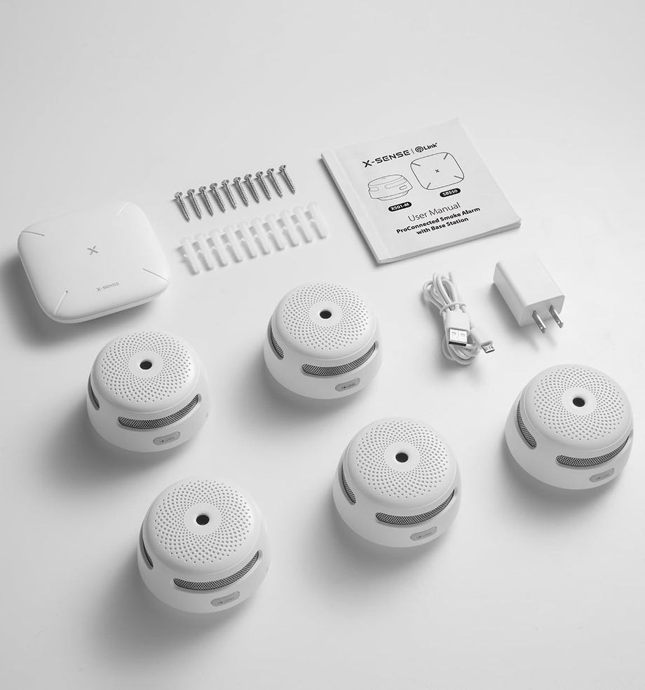 Baz İstasyonu ile X-Sense Akıllı Duman Dedektörleri