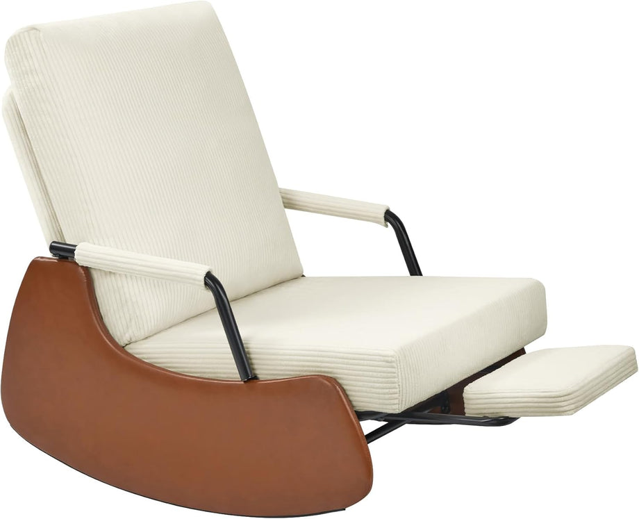 3 Kademeli Ayarlanabilir Sallanan Sandalye, Şezlong Koltuğu, İç ve Dış Mekan için