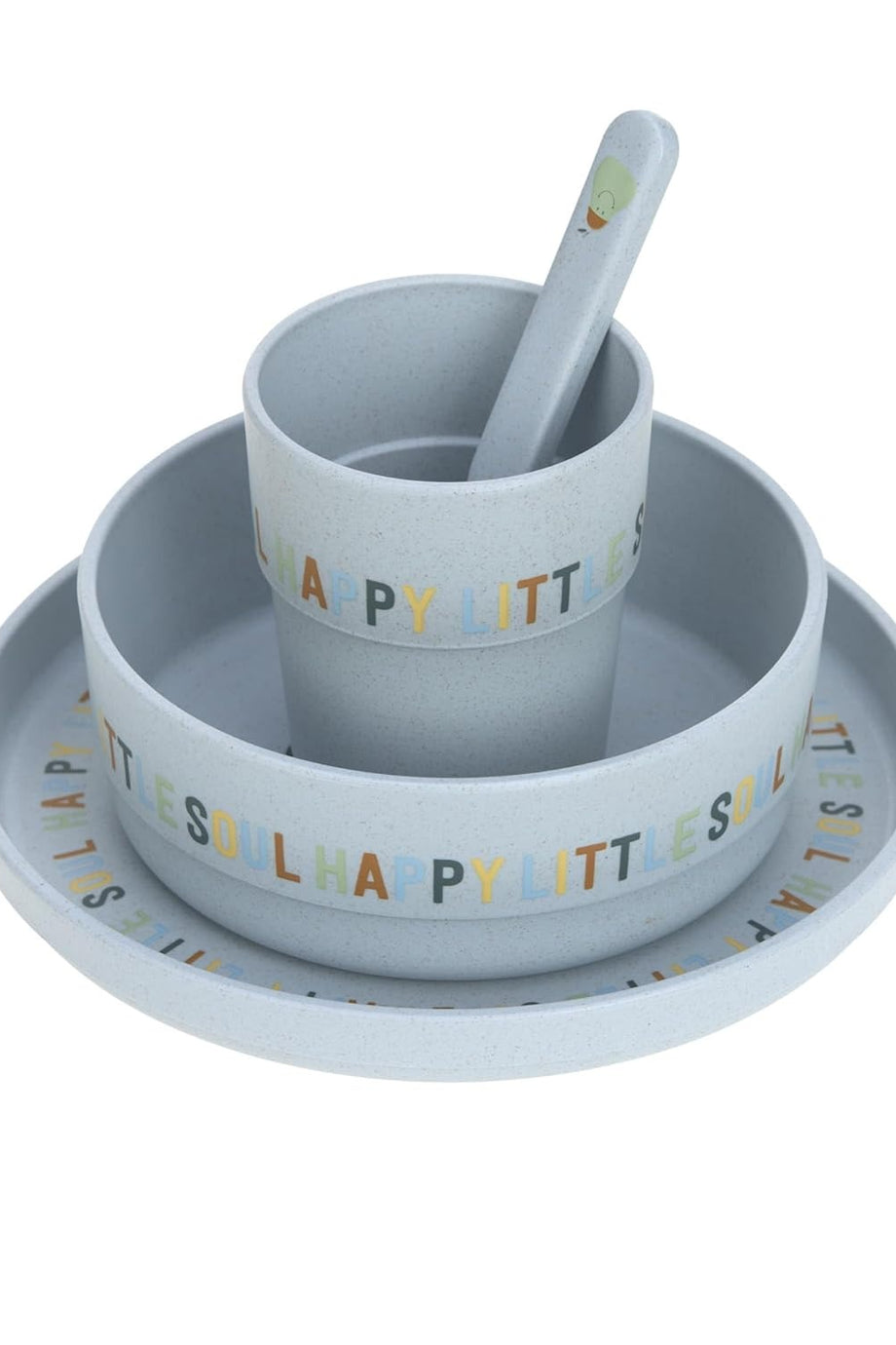 Çocuk Yemek Takımı 4 Parça BPA İçermez Mikrodalga Uyumlu