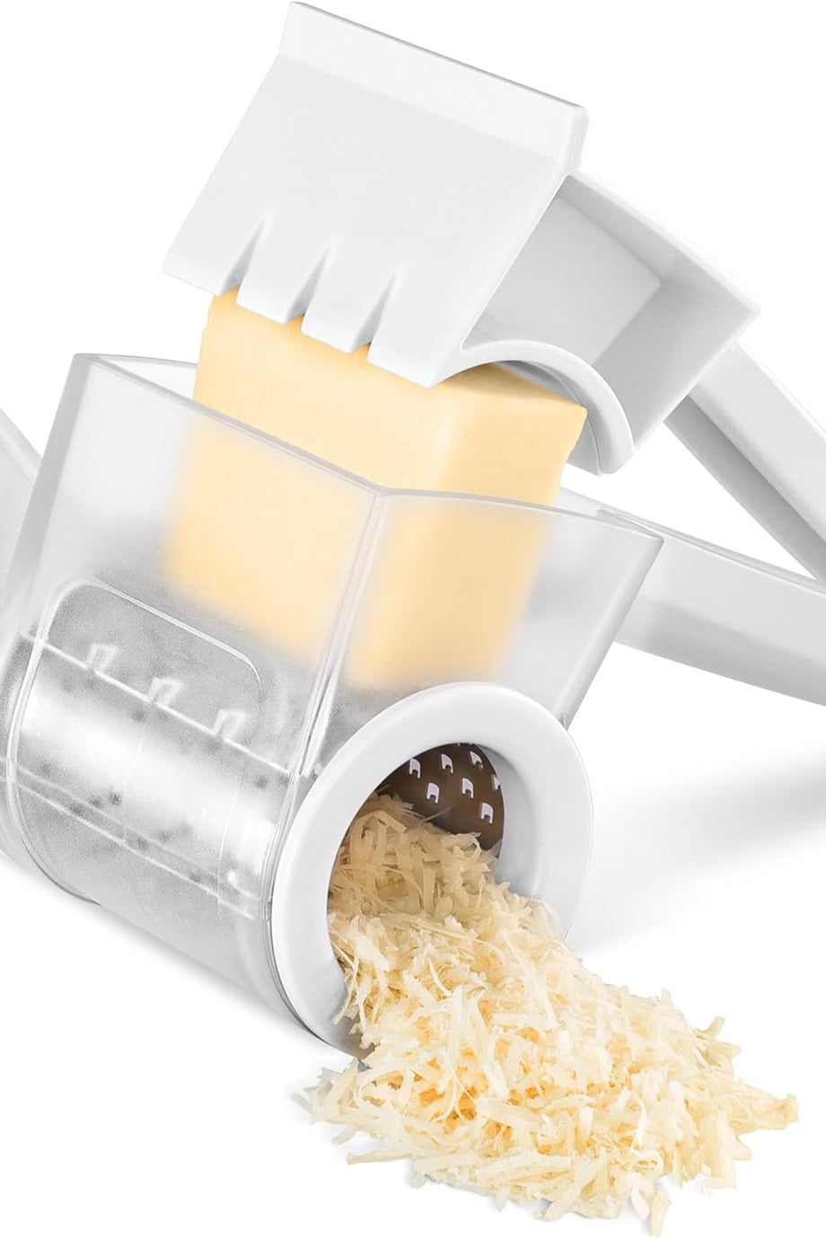 Parmesan Rendesi, Kompakt Paslanmaz Çelik Tambur, Bulaşık Makinesinde Yıkanabilir