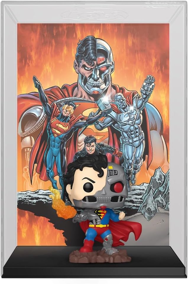 POP! DC Çizgi Roman Kapağı: Cyborg Superman, Koleksiyonluk Vinil Figür