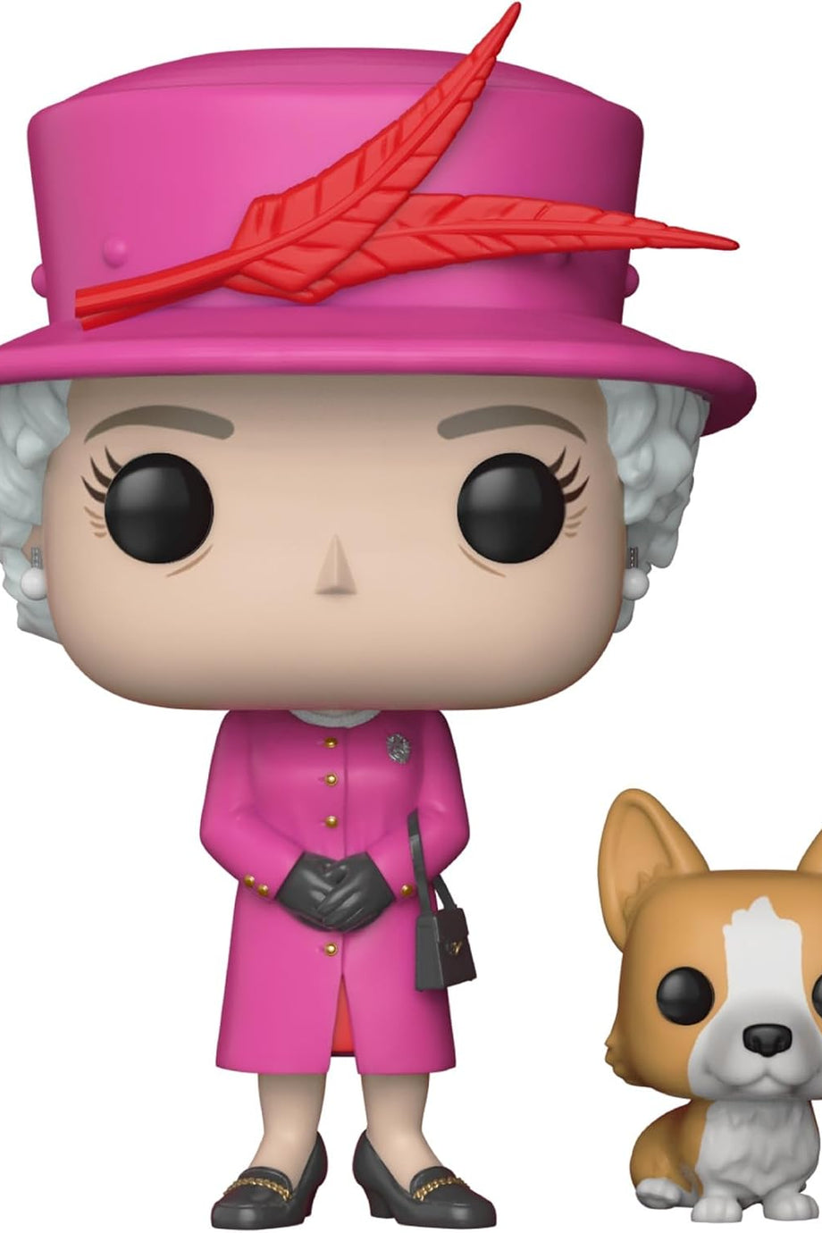 POP! Kraliçe II. Elizabeth ve Corgi Buddy, Koleksiyonluk Vinil Figür, Resmi Ürün